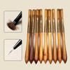 Manicure Pen Gourd Pen Walnut Sandalwood Rod Pull Line Painting Flower Hook Line Painting Gradient Smudge Light Therapy Brush