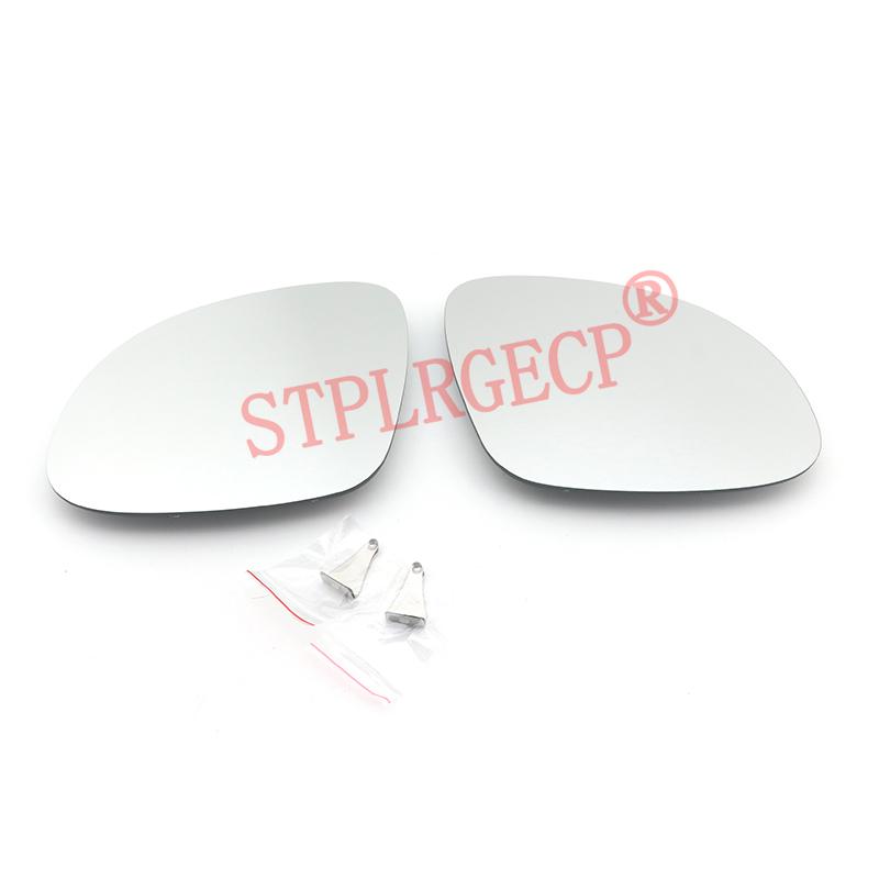 For VW Tiguan 07-16 Skoda Yeti 09-17 Sharan Alhambra 10-20 Left or Right Mirror Heated Door Side Glass Wing Mirror Lens