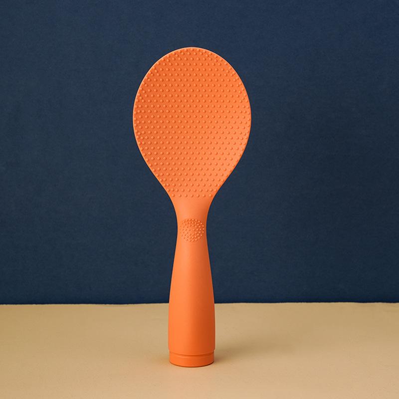 

Бытовая креативная ложка для риса с антипригарным покрытием orange