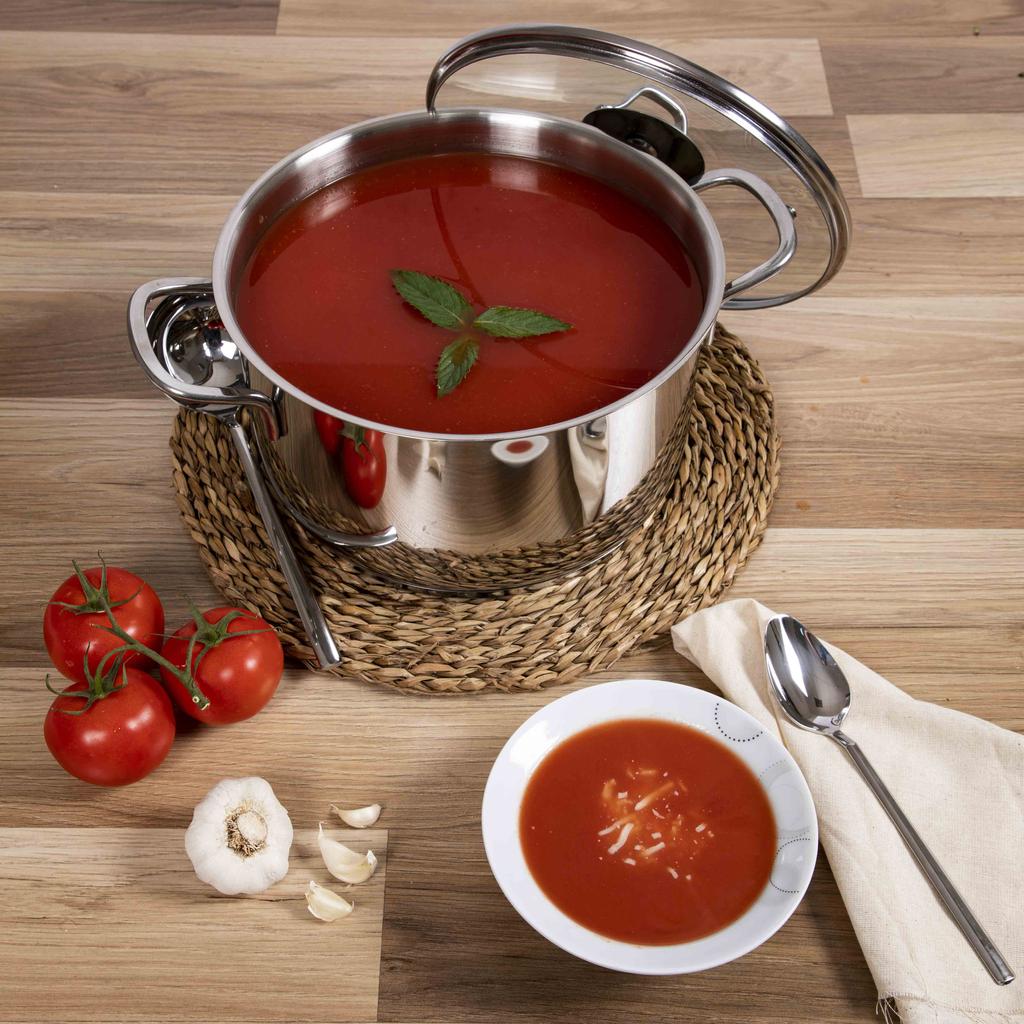 Serenk Modernist 6 Pieces Steel Cookware Set