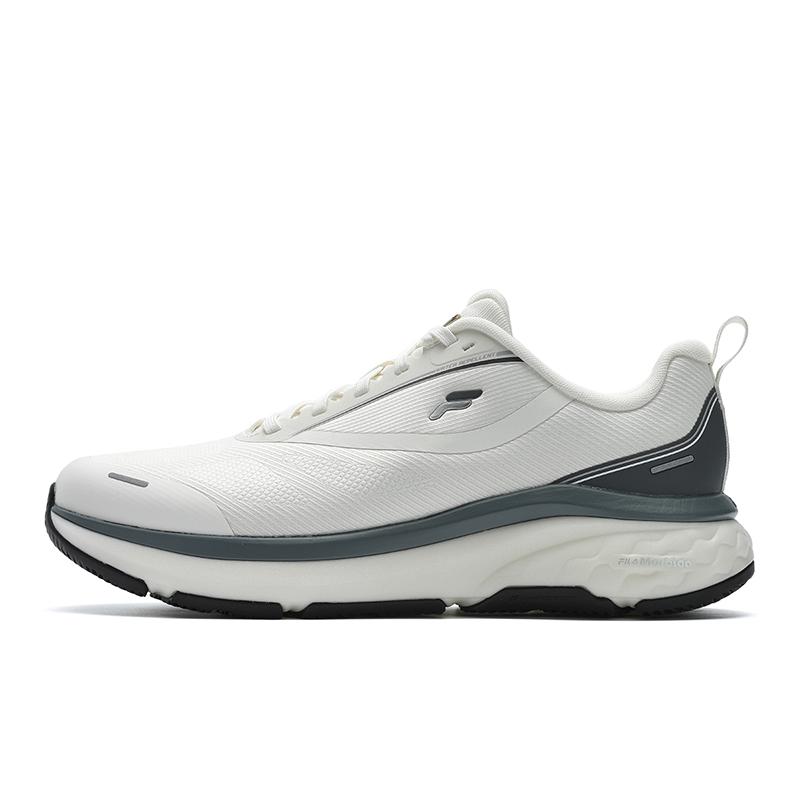 New FILA NUVOLE 2 Low Top Running Shoes Men's Snow A12M441108FSW