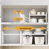 Retractable Carbon Steel Kitchen Cabinet Shelf