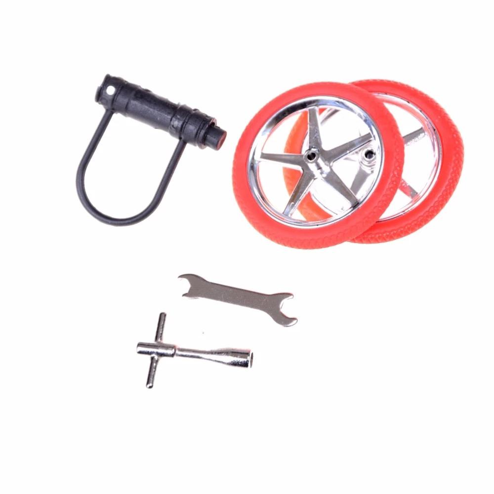 High Quality Bike Fans Boy Toys Zinc Zinc Alloy Model Toys Finger BMX Spare Tire Finger Bicycle Mini Bike