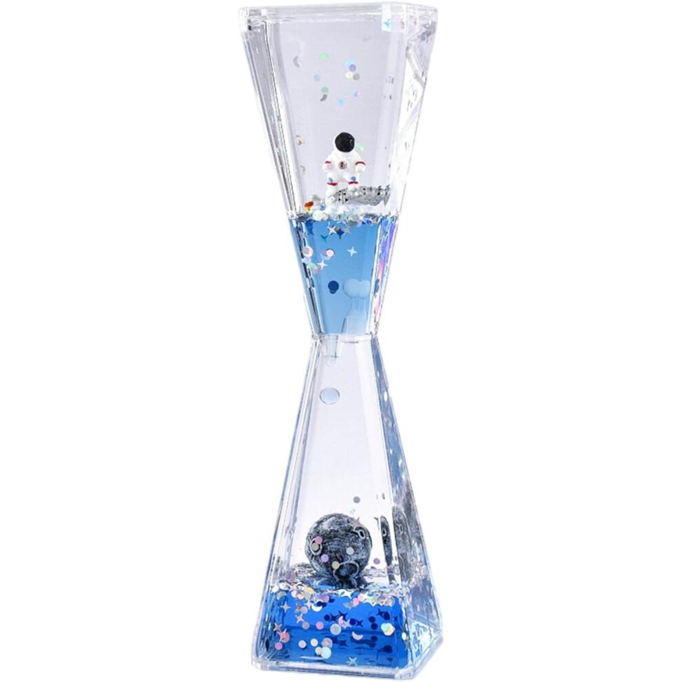 Mysterious Flowing Liquid Hourglass Timer - Unique Home Decor Sand Timer for Meditation and Relaxation