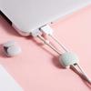 5/10 Pcs Charge Cable Protectors Travel Data Cord Clip Decoration Earphone Charging Cables Storage Buckle Cable Organizer