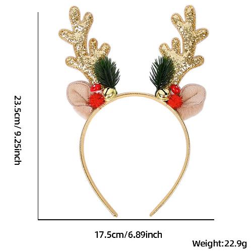 Cartoon Christmas Headband Headdress Children Adult Party Decoration Christmas Hat Christmas Tree Headband Hair Accessories