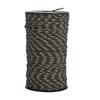 100m Outdoor Rock Parachute   Rope Survival Cord for   Hiking(Black)