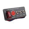 Toggle Switch Ignition 5 In 1 12V 40A Carbon Fibre Panel Start Ignition Kit for Car Truck