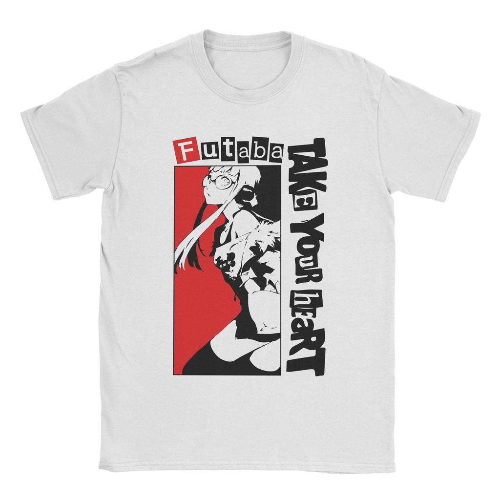 Aigis P3R TShirts for Unisex Women Personas 3 Anime Humor Cotton Tee Shirt Round Neck Short Sleeve T Shirt Plus Size Clothing