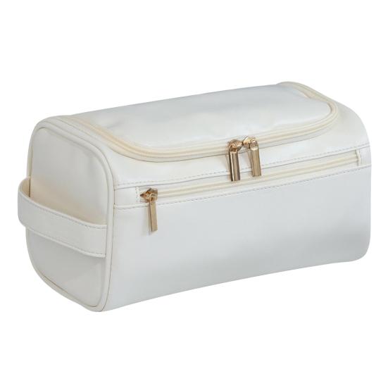 Makeup Bag Travel Toiletry Bag Large Capacity Multiple Compartments Zipper Closure Waterproof Cosmetic Bag Hanging Toiletry Bag