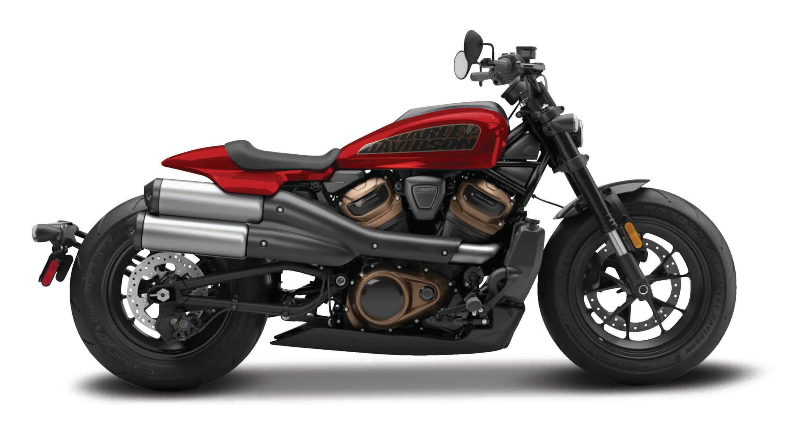 Maisto 1/12 Harley-Davidson 2024 Sportster S Red / Diecast Model Car Motorcycle Finished Product 32346
