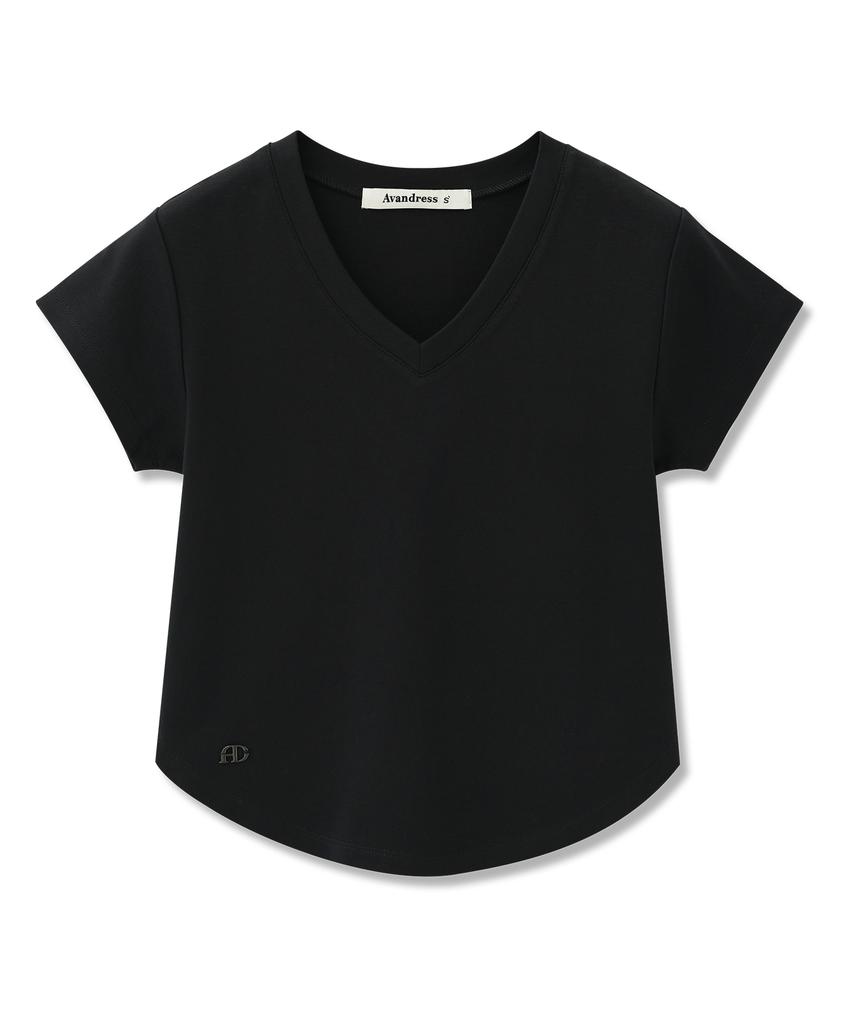 AVANDRESS Soren Matte V-Neck T-Shirt_2 Colors