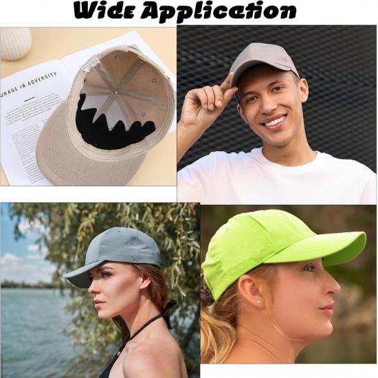 10Pcs Baseball Caps erts Hat Shaper erts Shapers Liner Washable Reble Hat Support Brim for Baseball Sports Cap