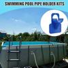 Easy To Install Swimming Pool Pipe Holder Mount Durable Pool Accessories  for Above-Ground Pool