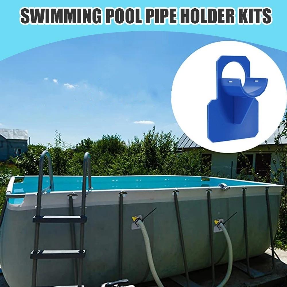 Easy To Install Swimming Pool Pipe Holder Mount Durable Pool Accessories for Above-Ground Pool