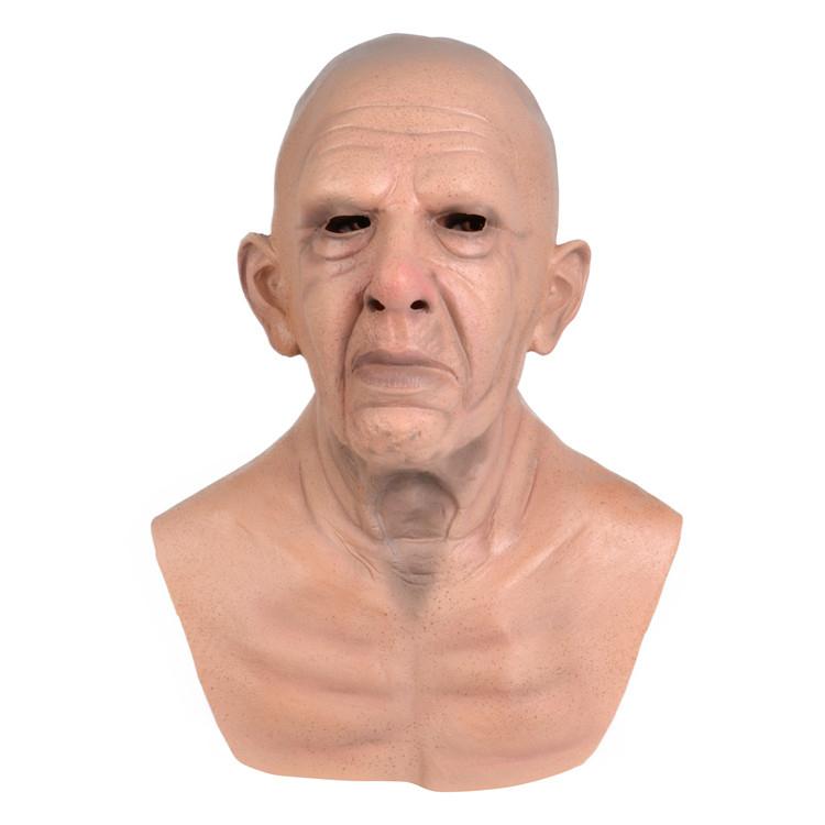 Creepy Halloween Cosplay Masks Green Fish Head Mask Halloween Party Props Adult Latex Masks for Halloween