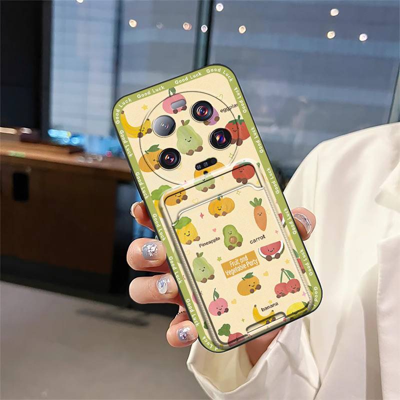 TPU Cute Phone Case For Xiaomi 13 Ultra Anti-dust Graffiti Shockproof Anti-knock Silicone Card Bag Dirt-resistant Cover