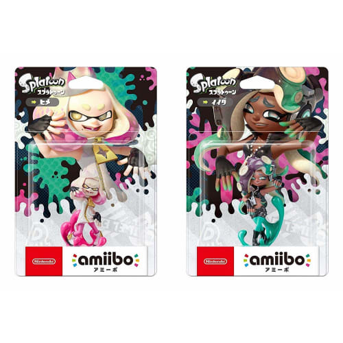 

amiibo 2 body set hime/iida splatoon series