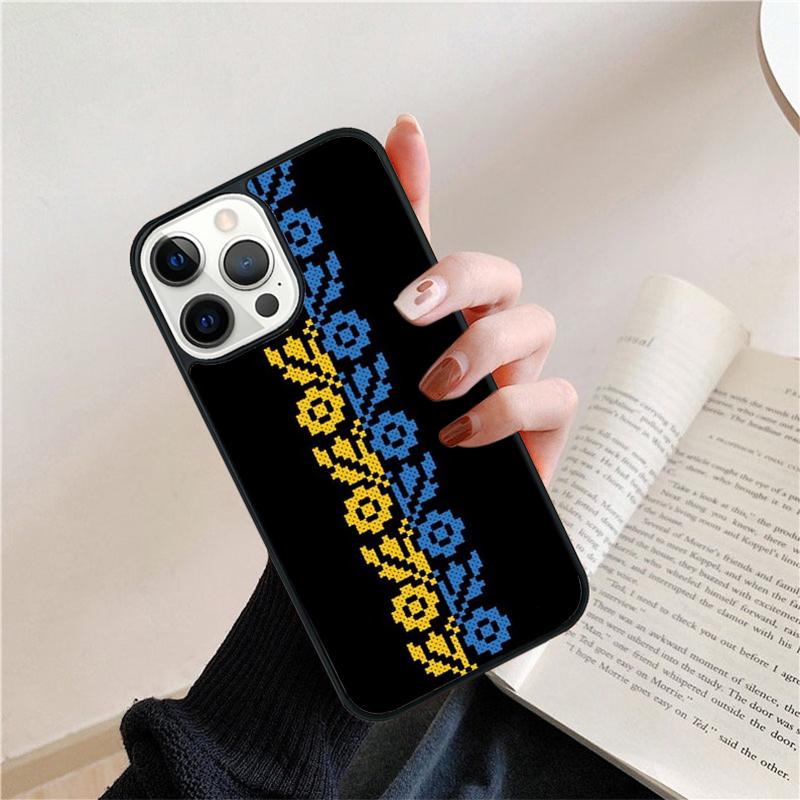 Great Ukraine Ornament Pattern Phone Case for iPhone 16 15 SE2020 7 8 Plus Max for Apple 13 14 11 12 Mini Pro Max Cover Funda