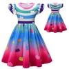 Gaby'S Doll House, Children'S Dress, Girls' Feifei Sleeve Dress, Princess Dress + Bag 88417