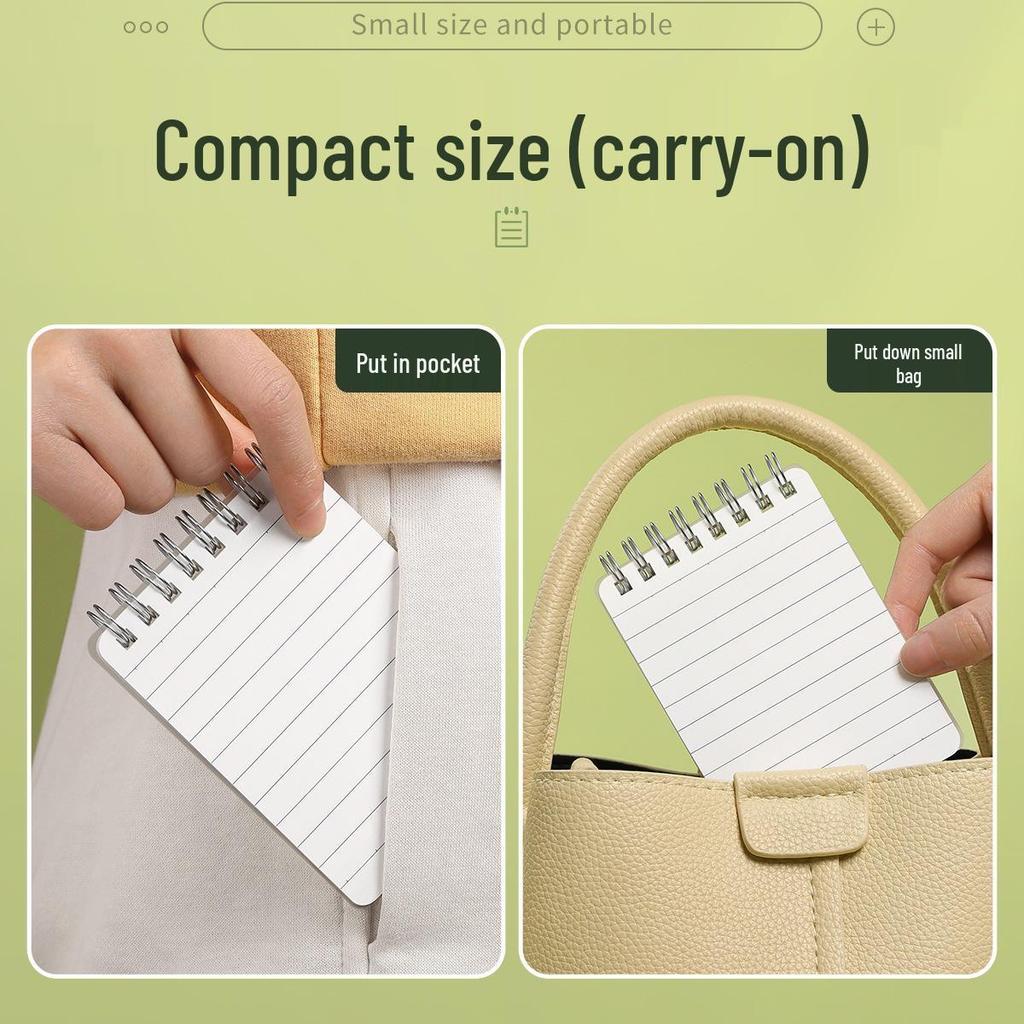 A7 Pocket-Sized Mini Notebook for Homework & Note-Taking