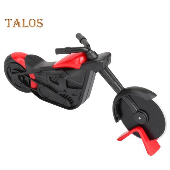 

Резак для пиццы в форме велосипеда, лезвие для пиццы из нержавеющей стали, милый многофункциональный нож для блинов, кондитерских изделий, кухонные принадлежности чёрный