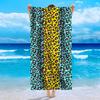 Mehrfarbiges Polyester-Strandtuch Flamingo Einhorn Ananas Bedrucktes Badetuch Schnelltrocknend Sandfrei für Sommer Pool Urlaub