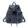 Denim Rucksack Große Kapazität Schüler Klassen Schultasche