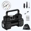 Car Tire Pump 150 PSI 12V Electric Air Pump LED Emergency Flashlight Heavy Duty Air Compressor Car Tyre Inflator for All Vehicle