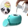 Koupelna Puppy Velký pes Kočka Koupel Masážní rukavice Kartáč Měkký bezpečnostní silikon Příslušenství pro domácí mazlíčky pro psy Kočky Nástroje Maskoty Produkty