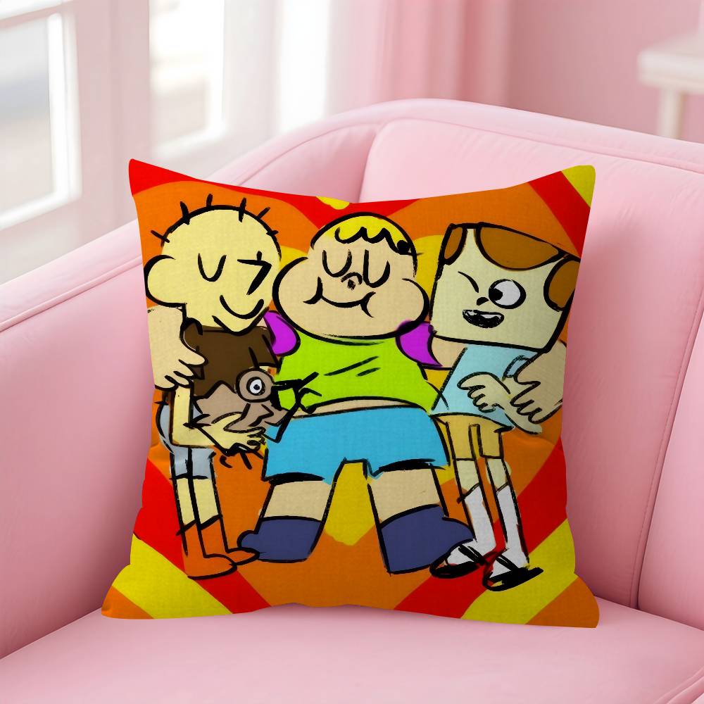 

Cartoon CClarence fun Pillow Cushion Cover Pillowcase Living Room Sofa Home Decor Customized 30x30 cm