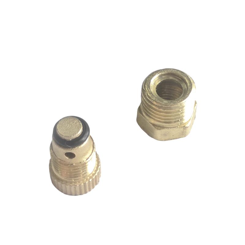2Pcs Hardware Accessories Small Air Pump Accessories Silent Air Compressor Drain Valve Screw Copper Hand Tools