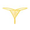 Tanga Europeo Transparente Sexy de Tiro Bajo para Mujer
