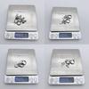 4Pairs Heart and Butterfly Earrings Stylish Drop Earrings Earwear for Women Girl