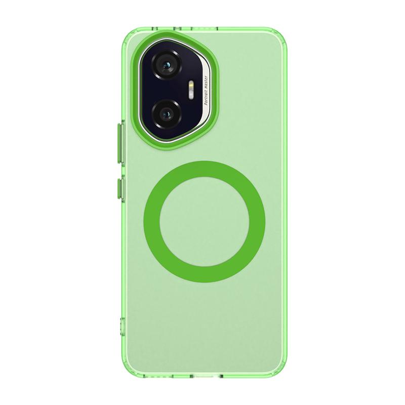 Transparent Phone Case For Honor 300 Case Honor 300 Magnetic Adsorption Wireless Charge Back Cover For Honor 300 Case 6.7 inch