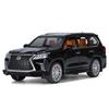 1/32 Lexus LX570 SUV Alloy Car Model Diecasts Metal Off-road Vehicles Car Model Sound and Light Simulation Kids Toys Gift