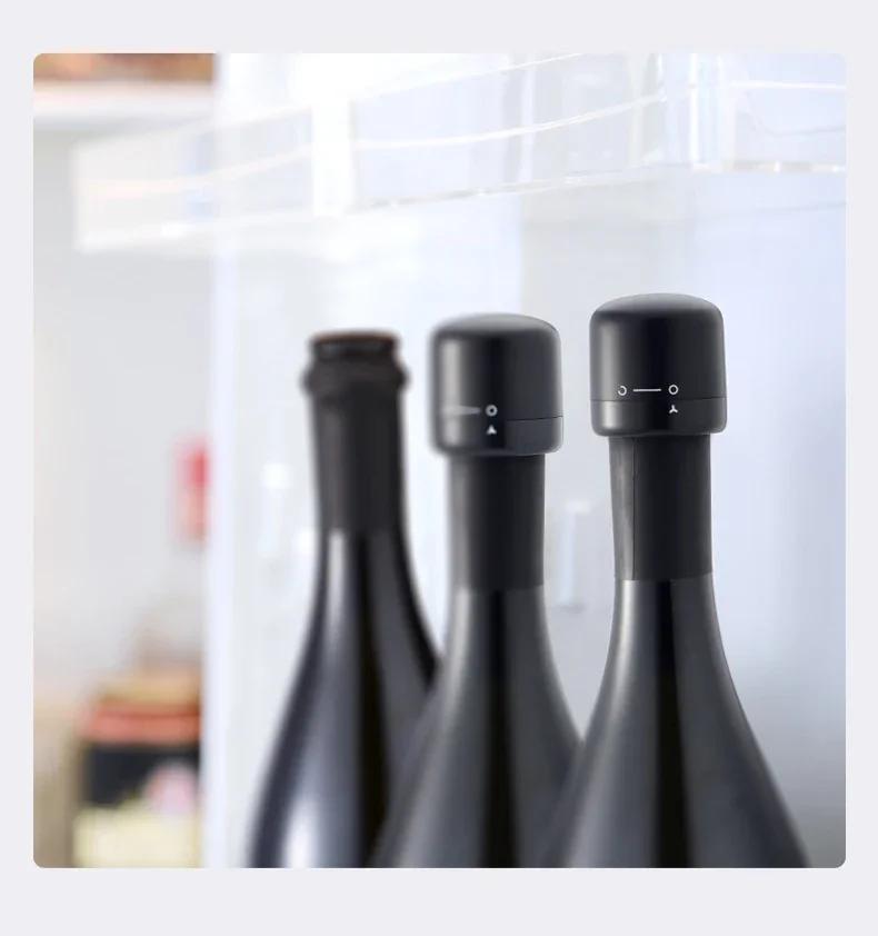 Wasserbar-Zubehör It Home Soda Shaker Kappe. Aufkleber Kundenspezifischer Flaschenverschluss Stopfen Korken Aufbewahren Silikon Wein Hochzeit Frische