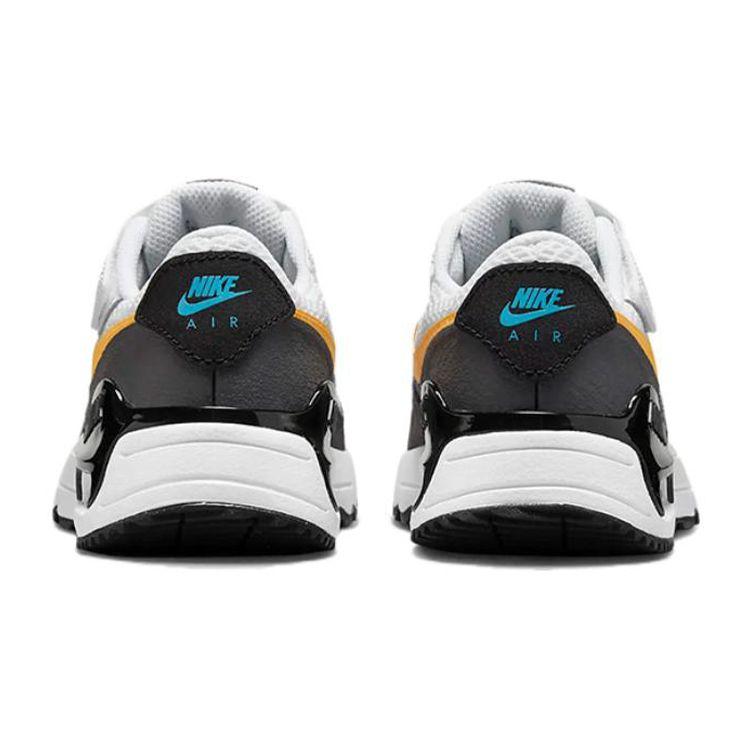 Nike Air Max SYSTM PS Grey Laser Orange Kids Sneakers White Iron-Grey DQ0285-104