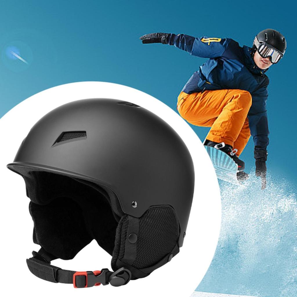 Adult Ski Helmet Snowboard Adjustable Fit Impact Resistant Breathable Snow Sports
