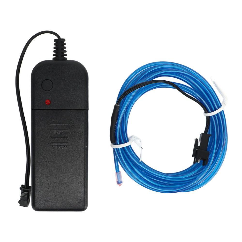 2 Pcs 5m LED Bicycle Frame Light Waterproof Neon Light Strip  Festival Decoration