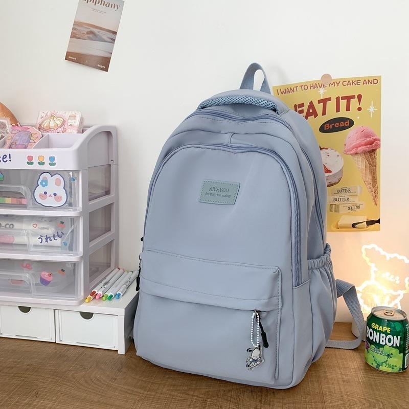 New Female Fashion High Capacity Waterproof College Backpack Trendy Women Laptop School Bags Cute Girl Travel Book Bag Cool Schoolbag