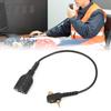 Two Way Radio Audio Cable Adapter Fit for Motorola MTH800 MTH850 MTP850 MTS850 to UV-5R K Head