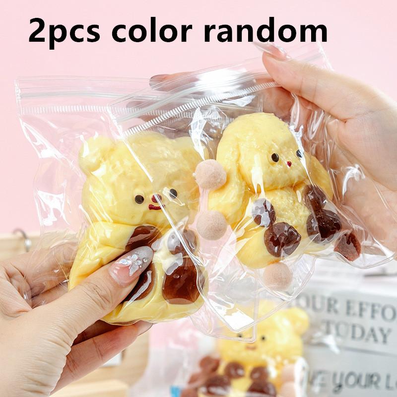 Colors Cute Animal Taba Squishy Toys Kawaii Stress Ease Relaxation Tactile Fidgeting Toy For Children Birthday Party Gifts