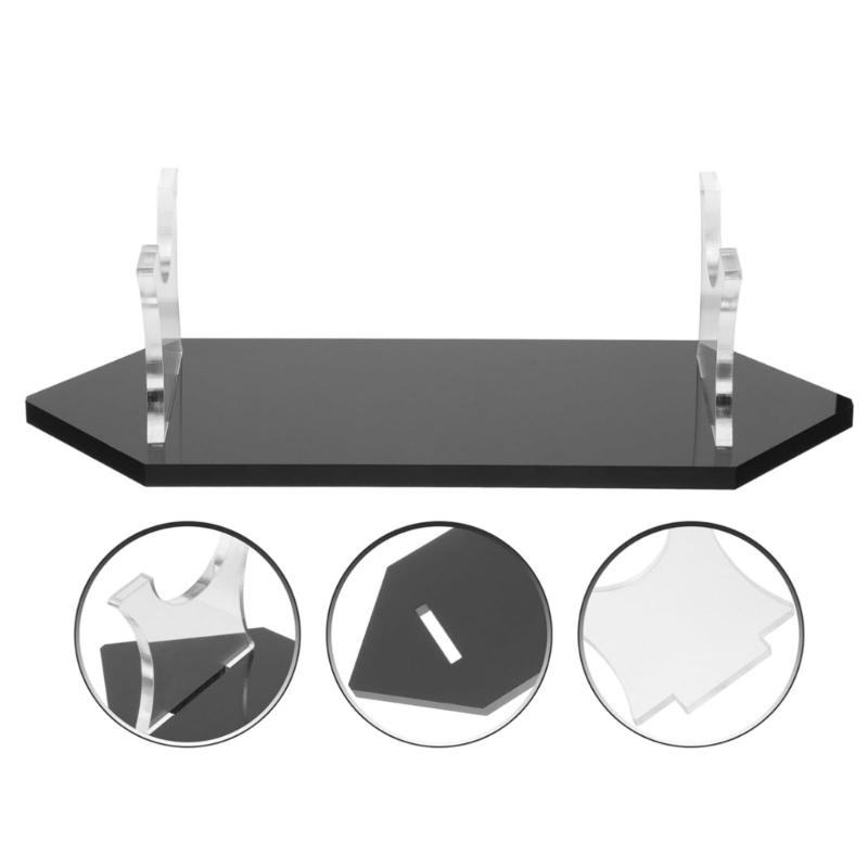 Fashionable Swords Hanger Bracket Rack with Mounting Hardware Supports Various Swords 2 Pack Supplies for Home Use