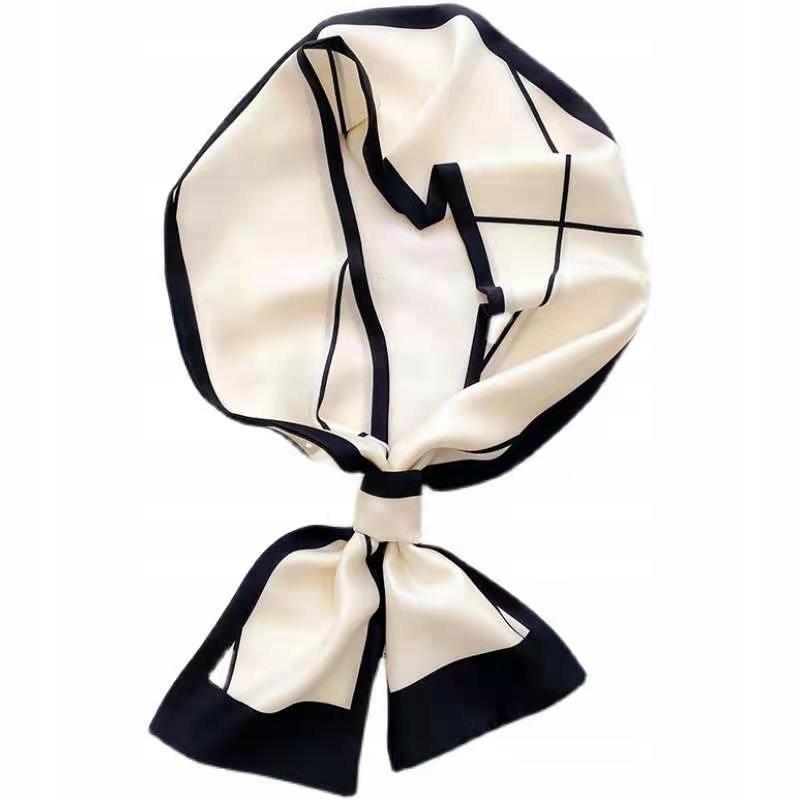 SCARF with Print, Women' Long Elegant SCARF Like a Tie