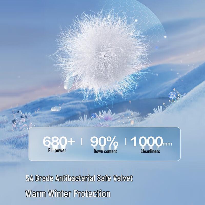 BOSIDENG T250246100 Color-Block Sporty Down Vest