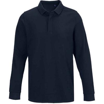 NEOBLU Mens Owen Pique Long-Sleeved Polo Shirt