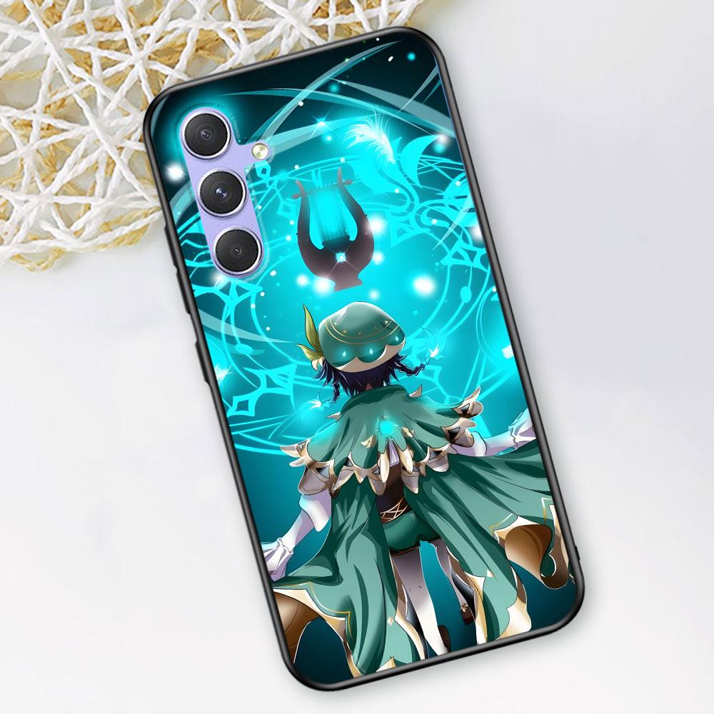 Barbatos Genshin Impact Case for Samsung Galaxy A51 A53 A54 A31 A52 A12 A13 A21s A22 A32 A11 A22 A33 A41 A52s TPU Phone Cover