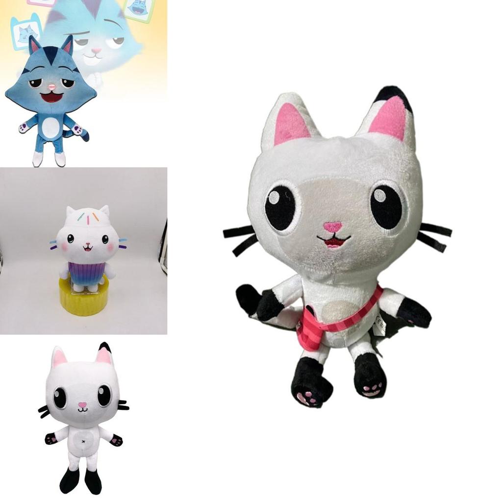 Gabby's Dollhouse Plush Cartoon Stuffed Cat Plushie Doll Kids Xmas Gifts