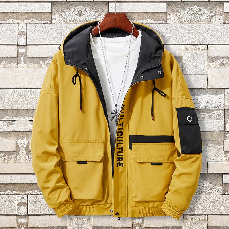 Men's 2022 Slim Fit Plus Size Breathable Hooded Jacket